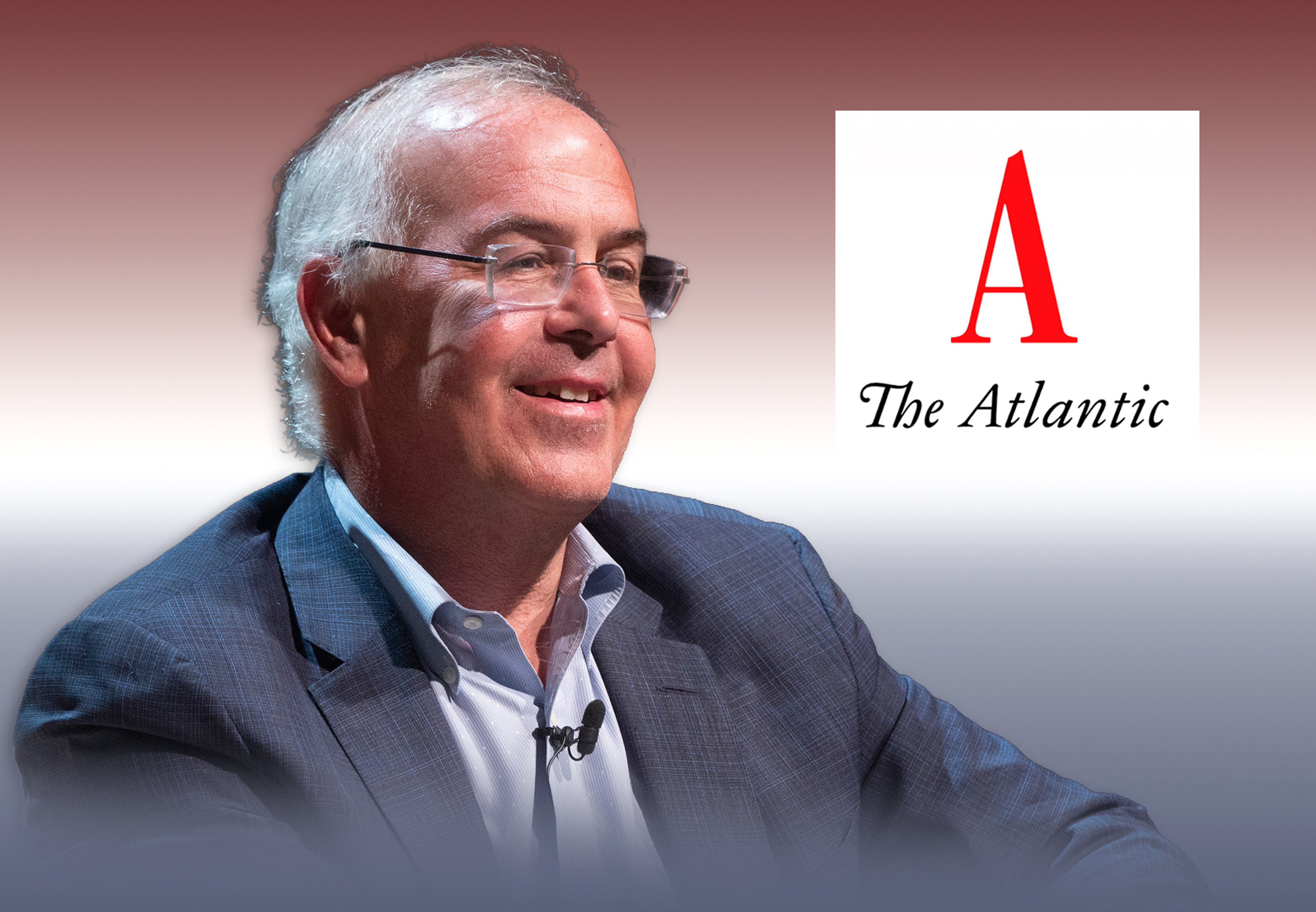 David Brooks looking blankly just past the viewer