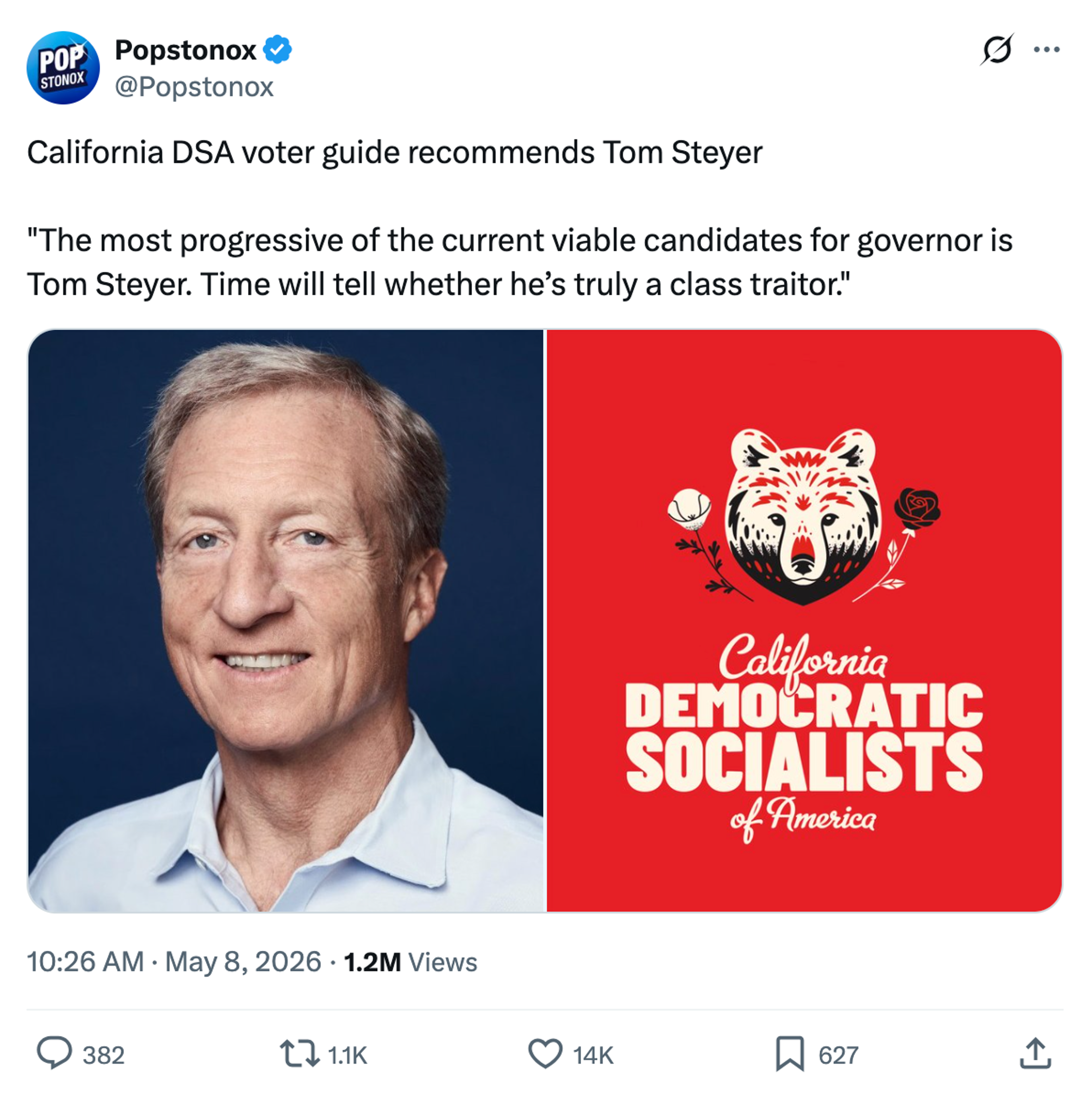 The Billionaire on the Ballot: What Tom Steyer Teaches us About Voter Guides